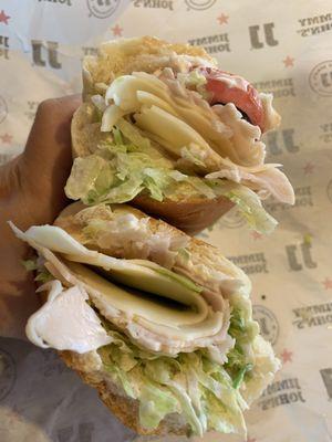 #12 Da Beach Club - Turkey - provolone - lettuce - avocado - extra mayo