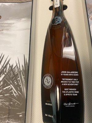 Marques de Casa ANoble Anejo Tequila with engraving