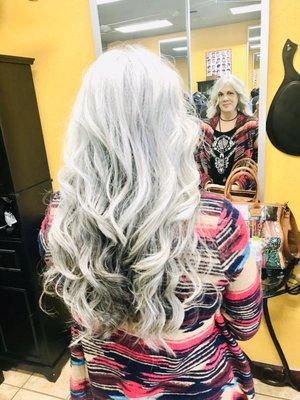 Silver locks