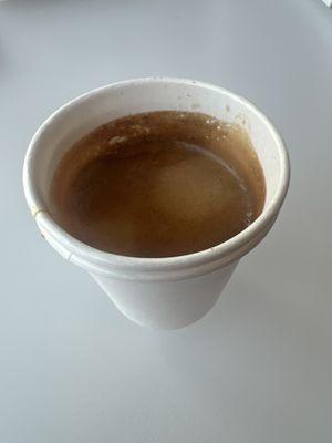 Espresso.     Nice crema