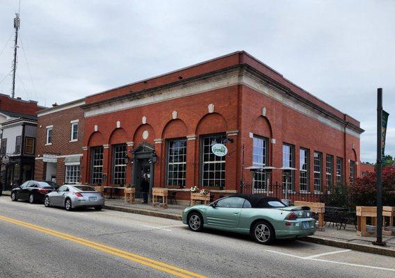 Former bank building, now Greenleaf Restaurant.