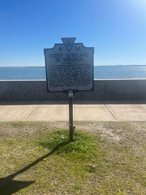 Engineer Wharf Historical Marker