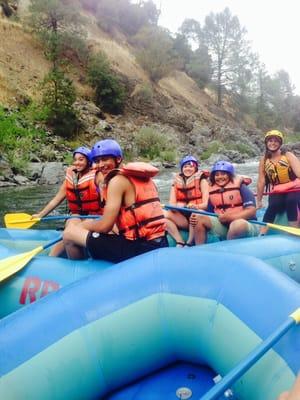 This raft had a group with ages 10, 16, 19 and 29. Wouldn't recommend this for kids younger than 8.