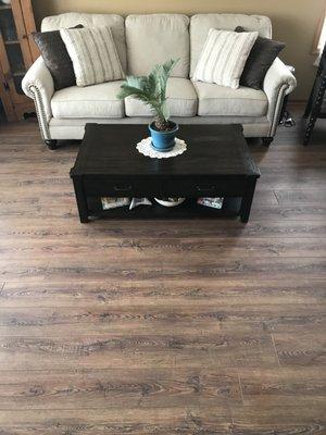 Vinyl plank flooring