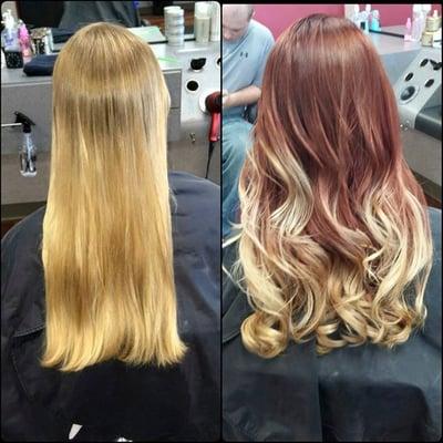 Our stylists love working with Matrix Professional Color.