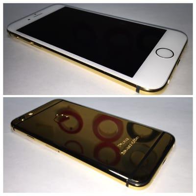 IPhone 6 Color Swap to Gold! #customorder