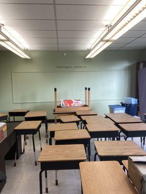 Classroom repaint