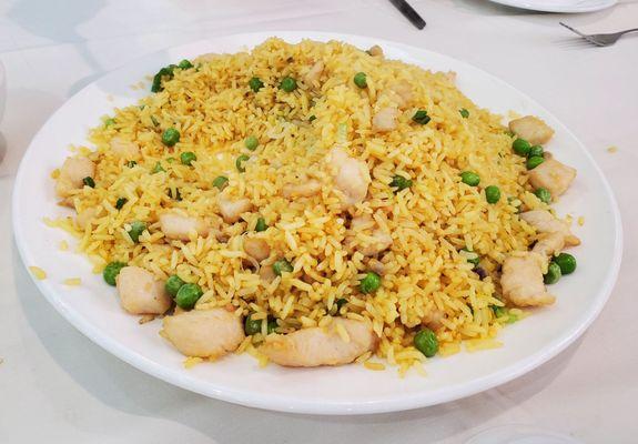 Salted fish and chicken fried rice