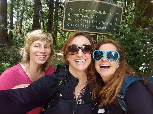 Group hiking photo. We take what we learn in the gym and apply it to the real world. While having so much fun.