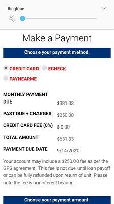 They refuse to honor the agreement made in writing and on their app. I paid off my car loan 5 months early, now they refuse to refund 250.