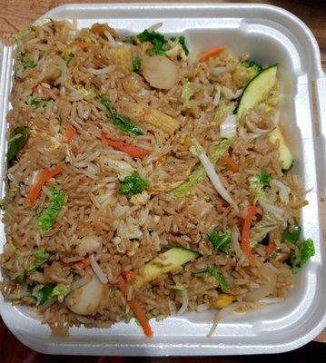 Vegetable Fried Rice to go