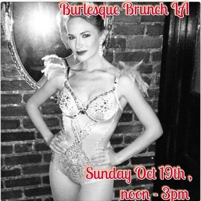 Burlesque Brunch will launch on Oct. 19th at Bardot! Visit www.BurlesqueBrunchLA.com for tickets and info.