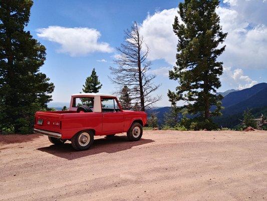 Old Bronc conquers Mt Herman trail!