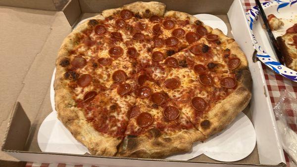 14" Pepperoni New York Style