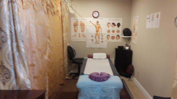 This is a massage room