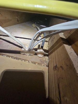 Air sealing cracks and holes in the attic can save up to 25% on energy bills.