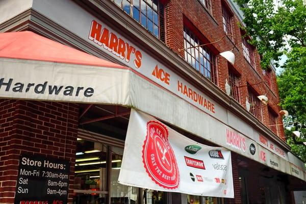 Street view, Harry's Ace Hardware