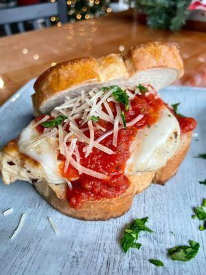 Grilled Chicken Parmesan