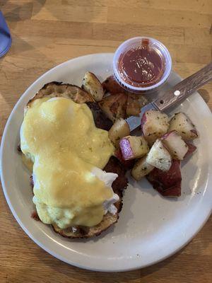 Irish eggs Benedict