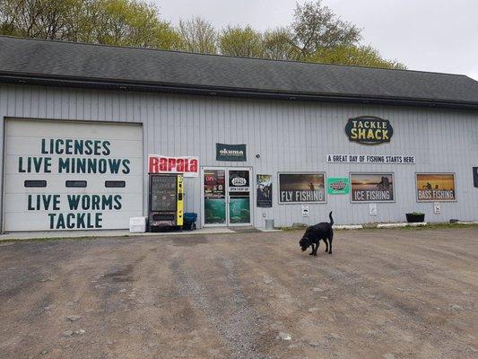 Tackle Shack storefront 2020