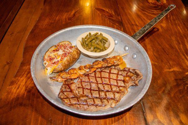 Steak and Shrimp