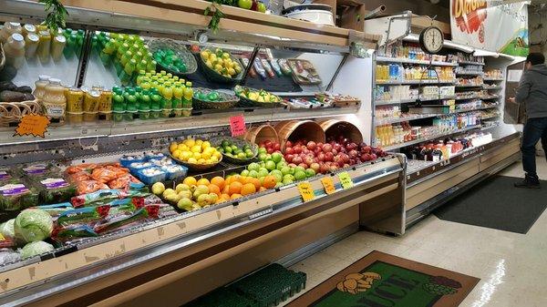 Produce section.