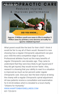 CHIROPRACTIC SPORTS ADVANTAGE