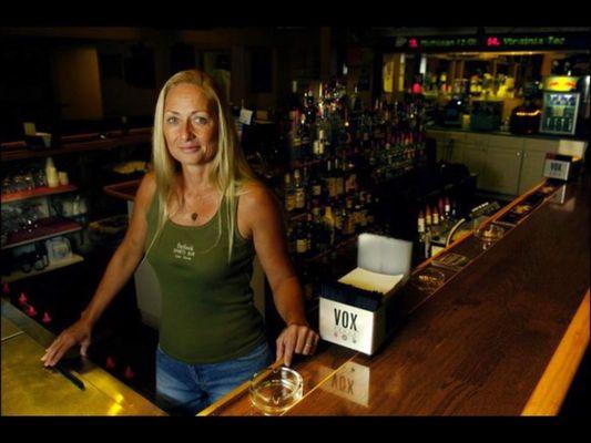 Lizsa Montgomery started the Outlook Sports Bar in December 1984.