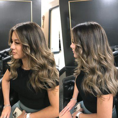 Balayage highlights