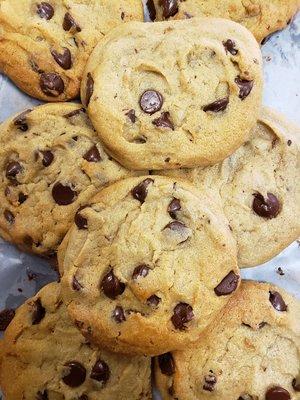 Fresh baked Chocolate Chip Cookies