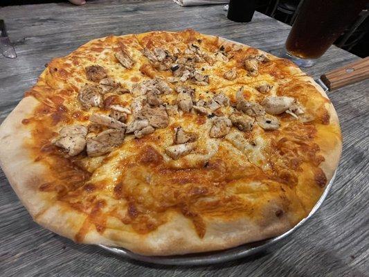 Buffalo chicken pizza