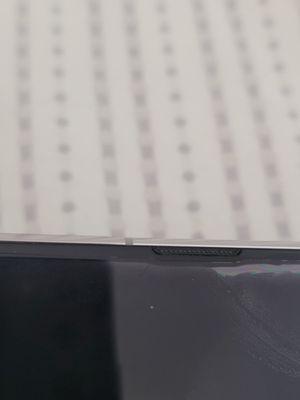 Galaxy S10+ top call speaker glued shut