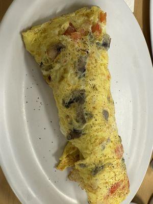 Veggie omelette