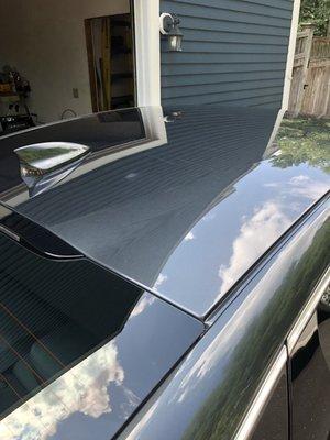 Scratches on roof