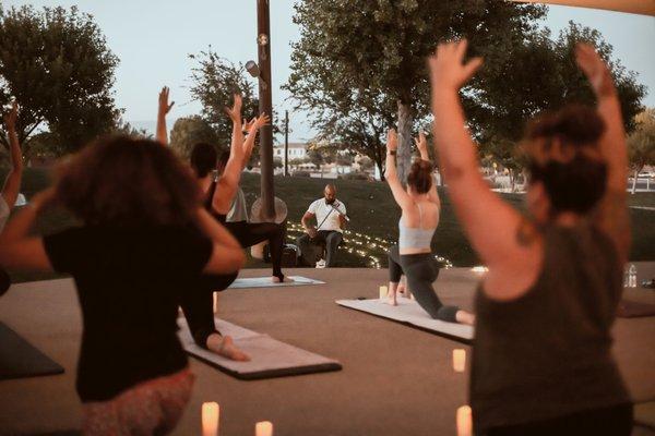 Yoga in the Park! Come enjoy Violin Vinyasa with us!