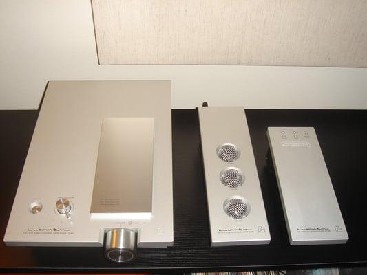 Luxman Pre amp with Phono section and Step up.Functional art.