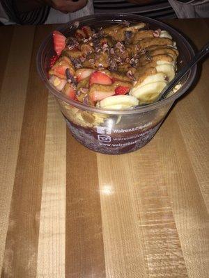 Ned's açaí bowl