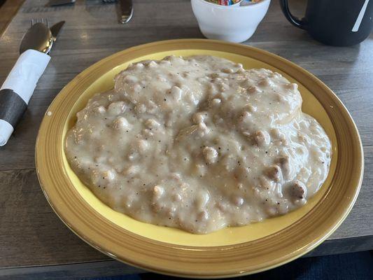 Biscuits & Gravy side