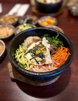 Bibimbab with Beef