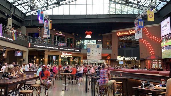 Inside Ballpark Village