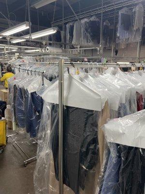 We return your clothes within a day and we offer same day as well six days per week.