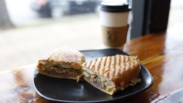 the cubano is on point with a house Honduran drip that's super flavorful and clean.