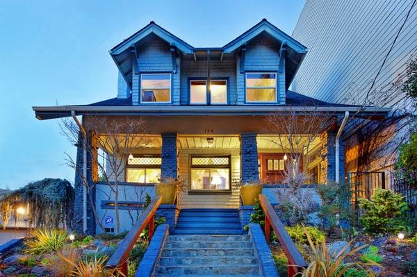 We like Craftsman Bungalows too-this one circa 1911 in Adams Point