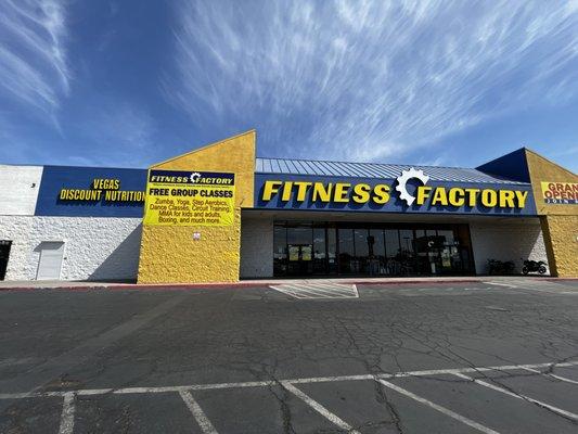 Vegas Discount Nutrition Charleston Superstore Exterior