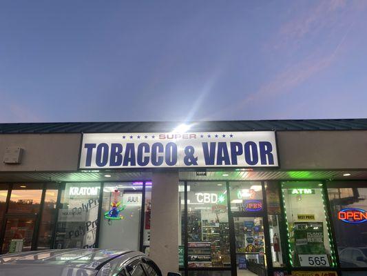 Super Tobacco, Vapor and Hookah