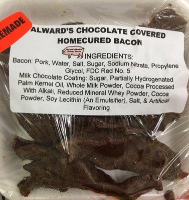 Chocolate covered bacon anyone?