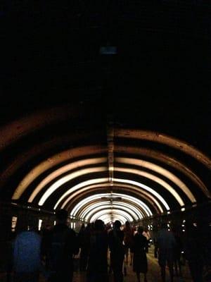 Voice Tunnel art installation