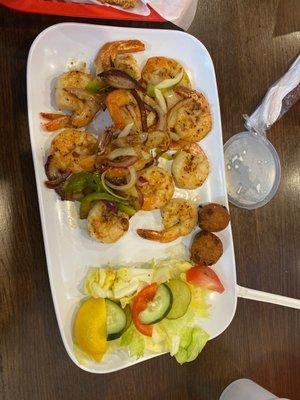 Grilled shrimp