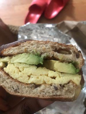 Egg Sandwich with avocado