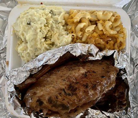 Turkey Wings, Mac & Cheese, Potato Salad